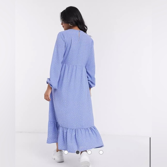 Selling brand new ASOS blue maxi dress, size US 6. - Picture 2 of 4